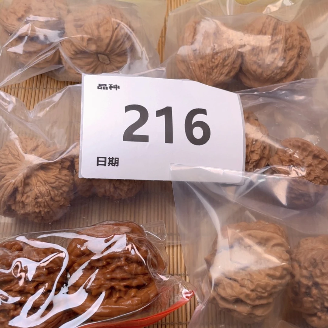文玩核桃把件216号6对带练手蛙