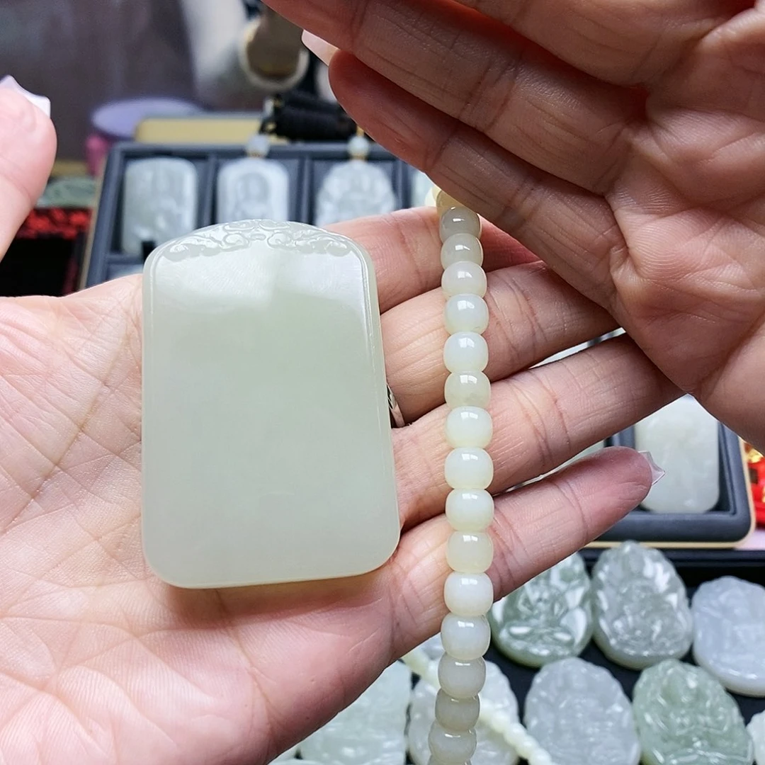 和田玉颈饰未镶嵌j*n