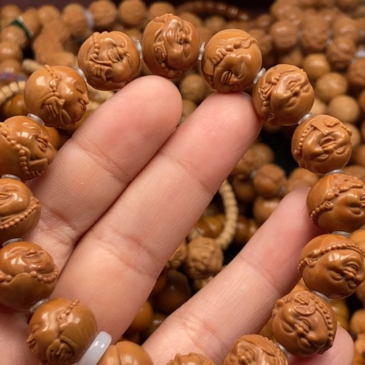 猴头核桃吊坠你要好好