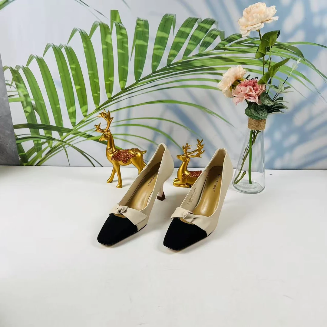 小强家女鞋 芽儿家新款百搭女单鞋（Y241-41-2 ）（W34BYH1245914）