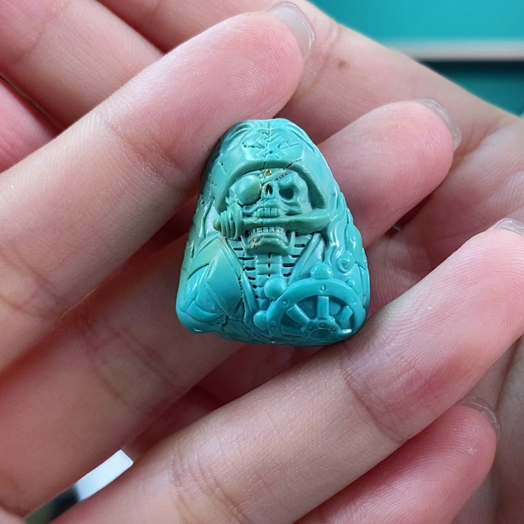 绿松石珠宝奇石未镶嵌