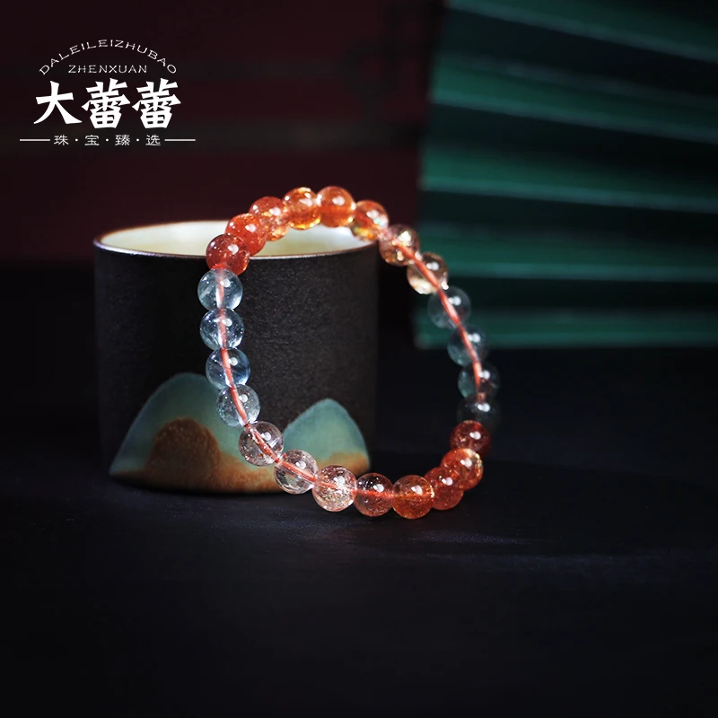 金太阳渐变单圈手串-多样性发其一