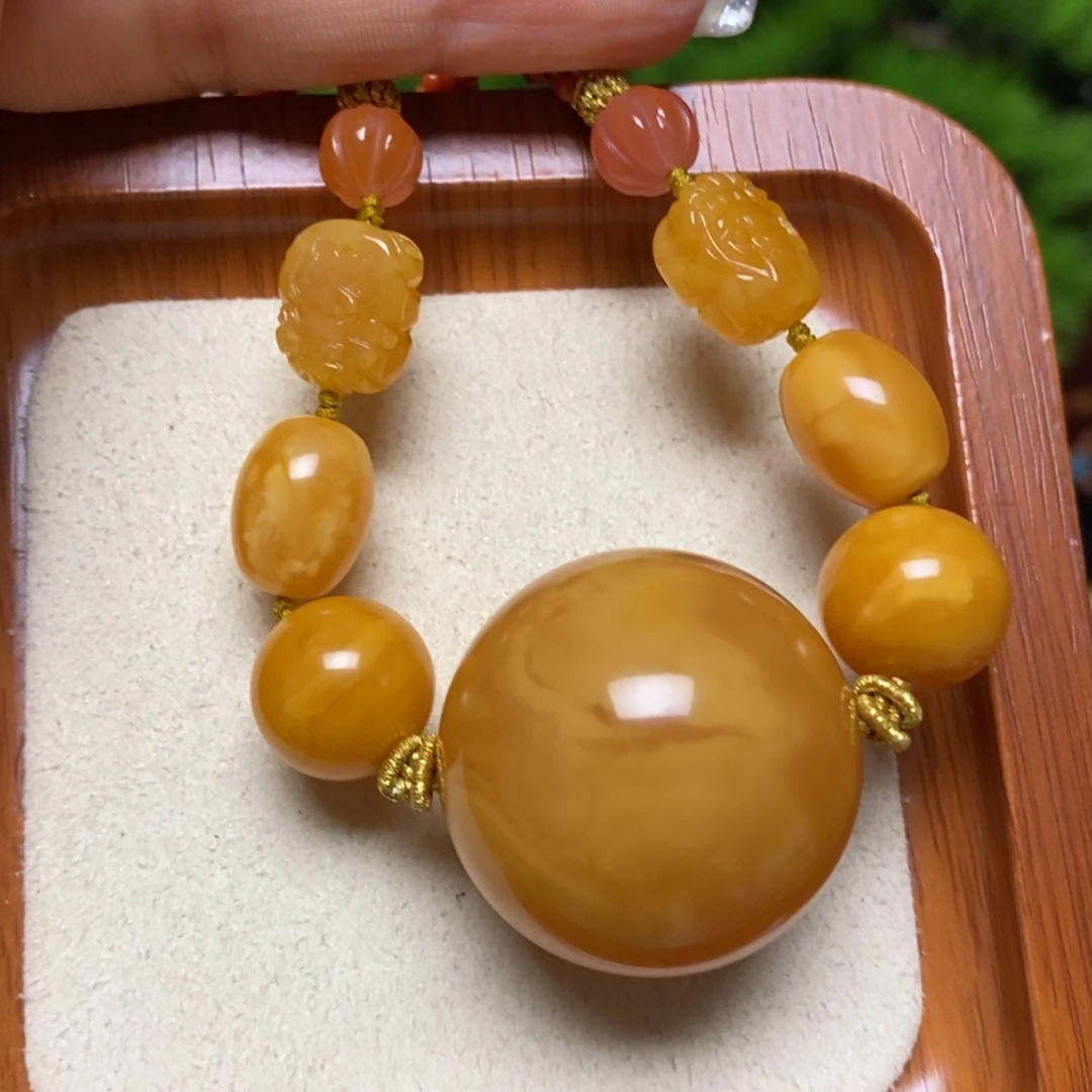 【闪购商品】未镶嵌颈饰蜜蜡项链