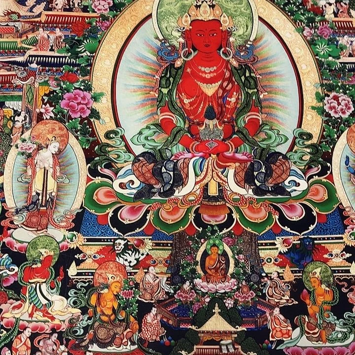 吊坠唐卡艺术唐卡绘画