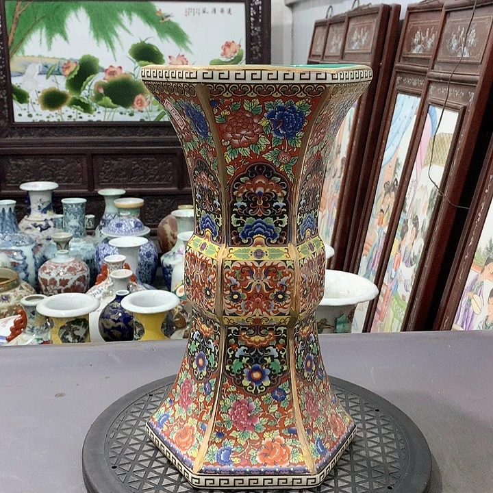 摆件陶博古架陶瓷摆件