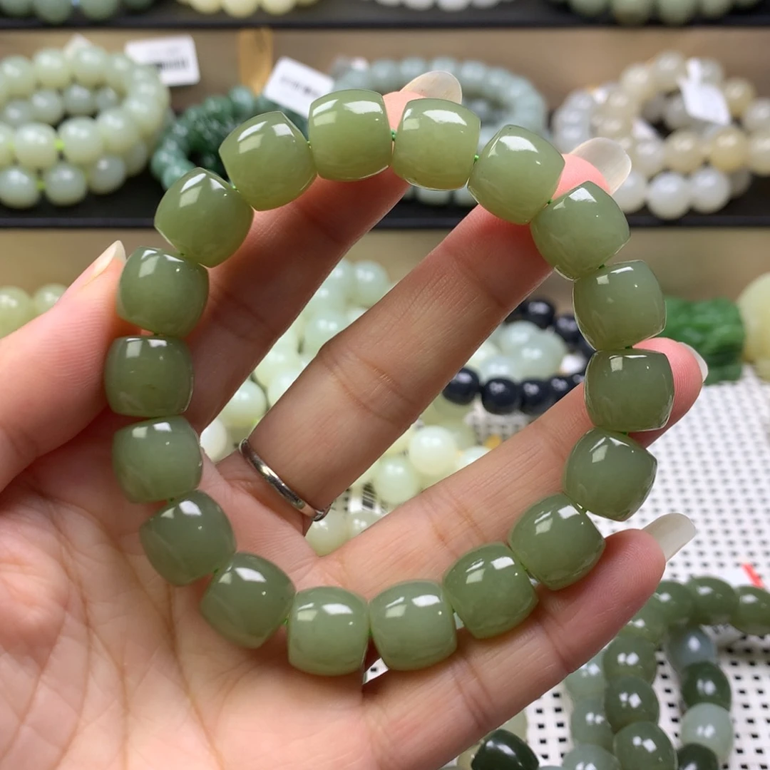 和田玉手链未镶嵌