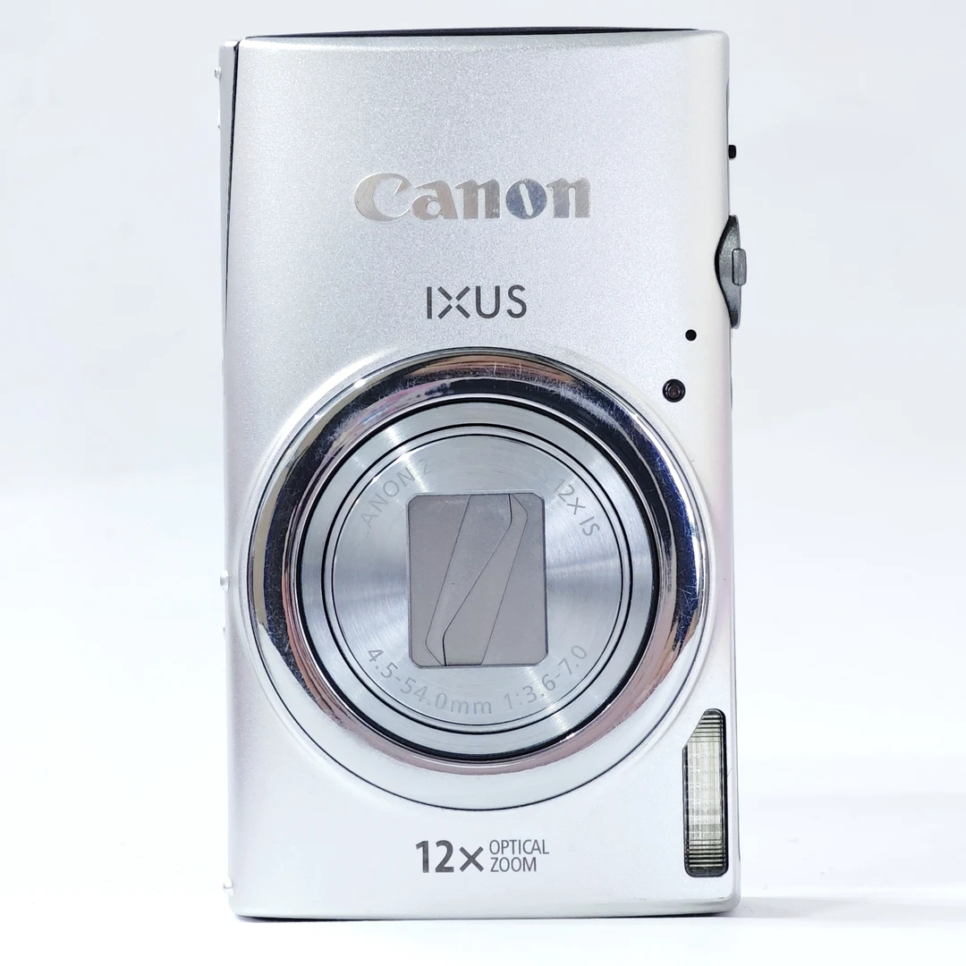 95新 Canon/佳能 ixus265银色2000w像素12倍光学变焦复古ccd相机