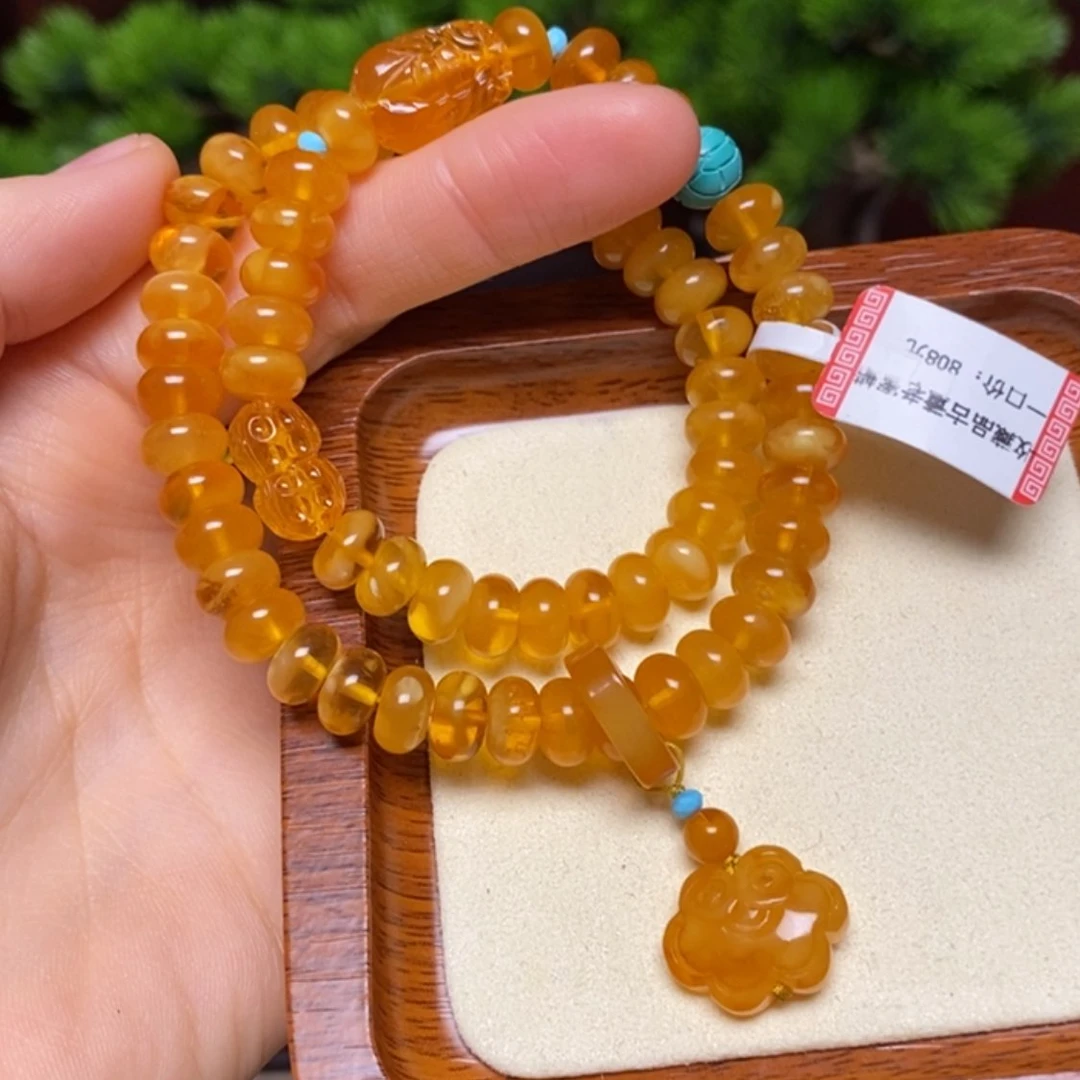 【闪购商品】手链蜜蜡未镶嵌手串
