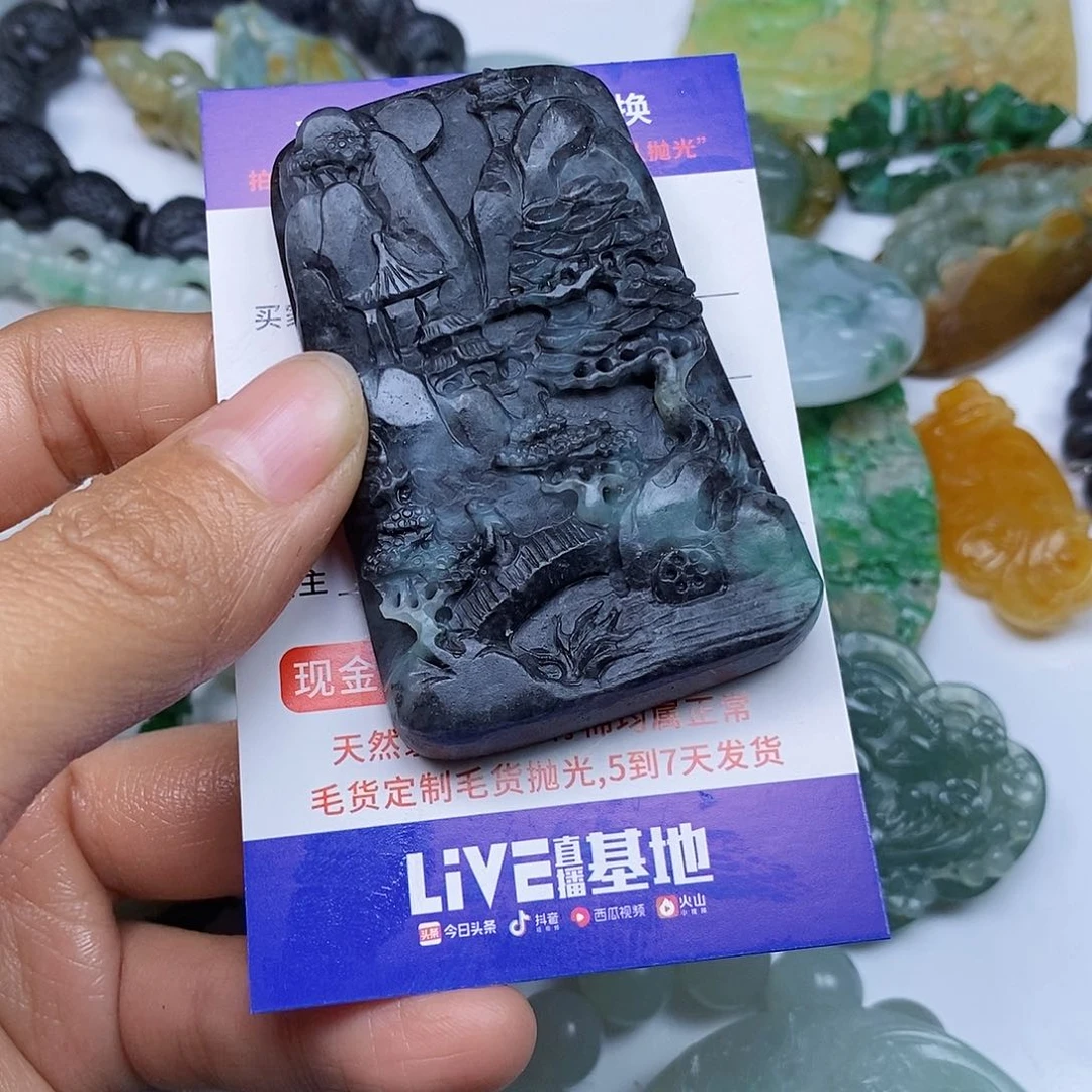 定制翡翠未镶嵌翡翠