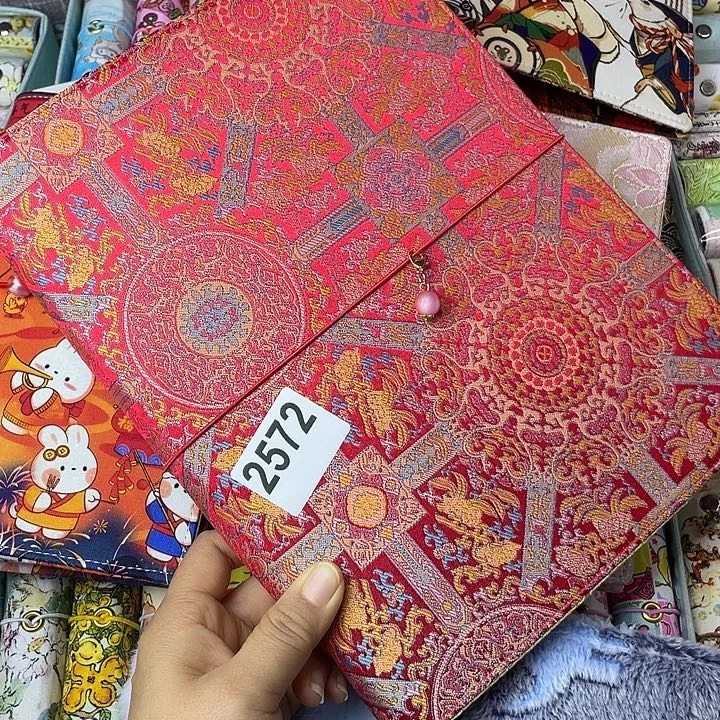 织绣B5 活页送纸2572