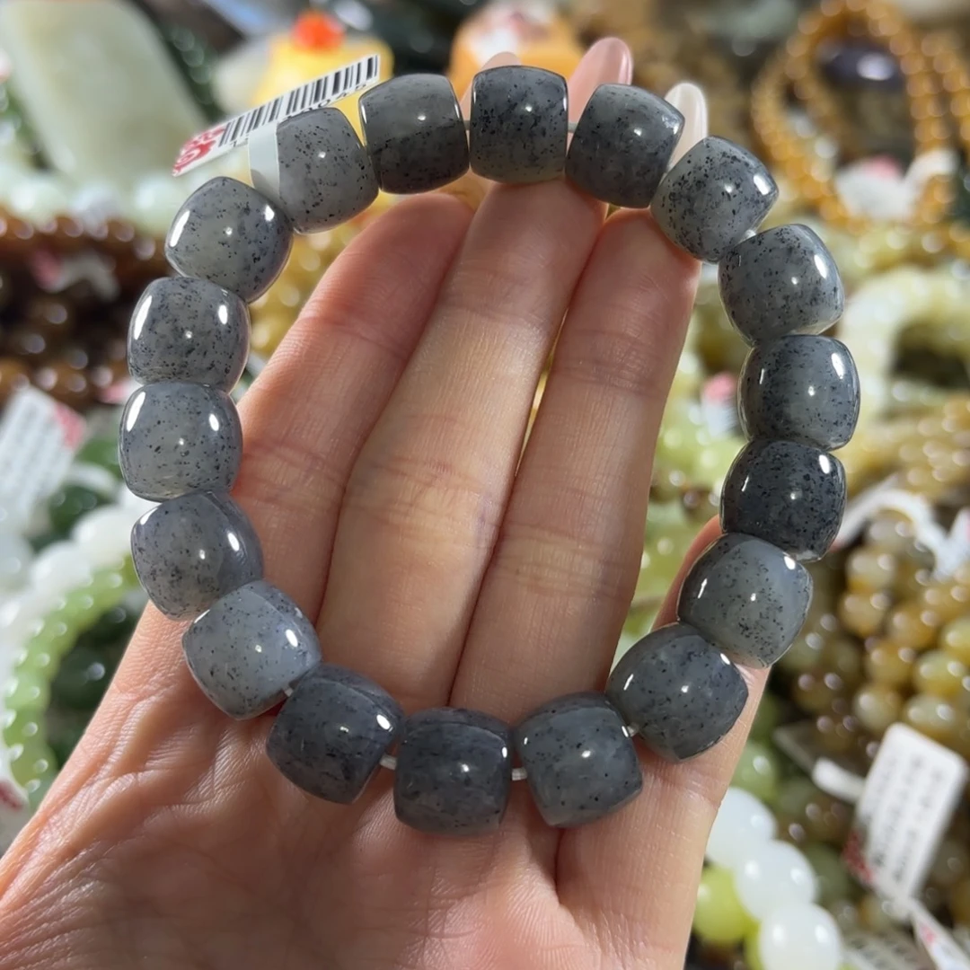 和田玉未镶嵌手链450