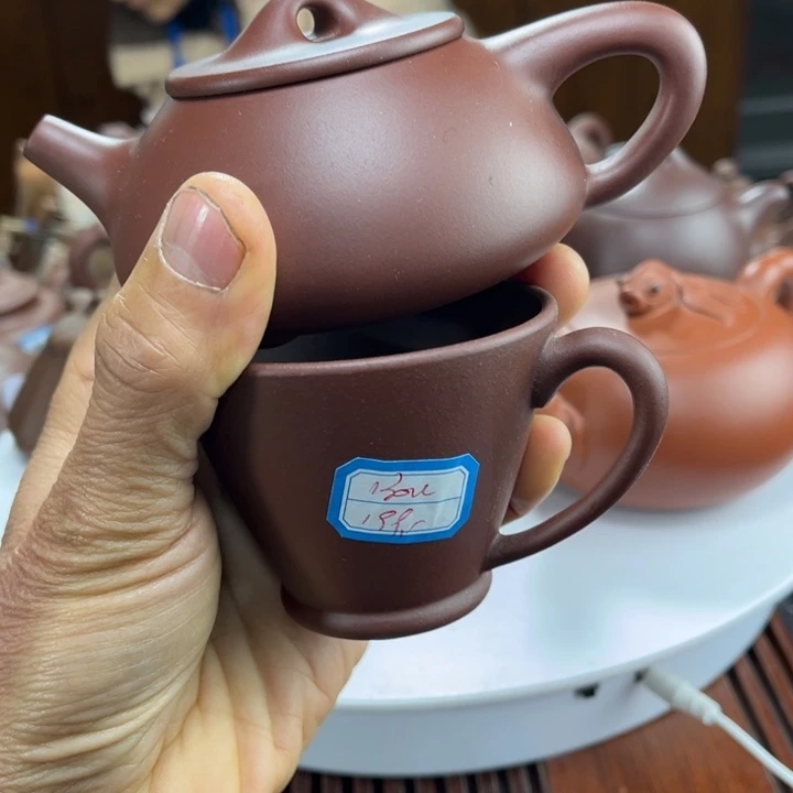 茶壶紫砂紫砂花茶和
