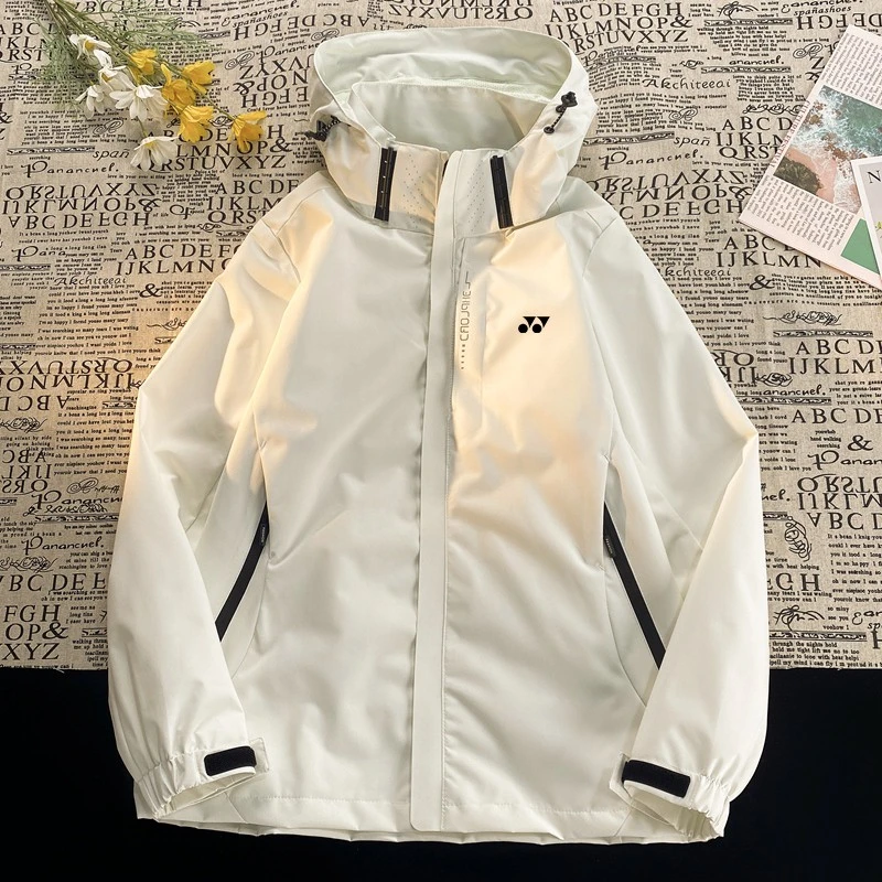 羽毛球服男女yy王小羽秋冬情侣冲锋衣可拆卸三合一防风防水外套