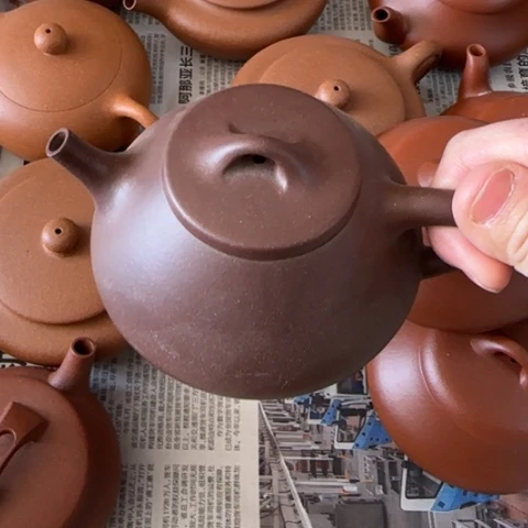 紫砂茶壶悟***）紫泥壶料230c c