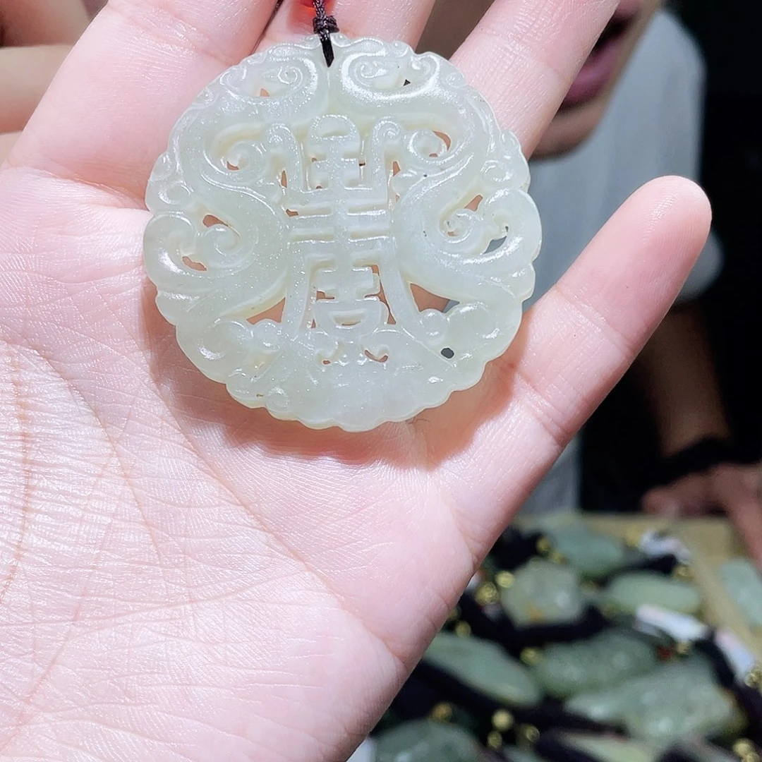 和田玉未镶嵌颈饰多样性发货拍一发一