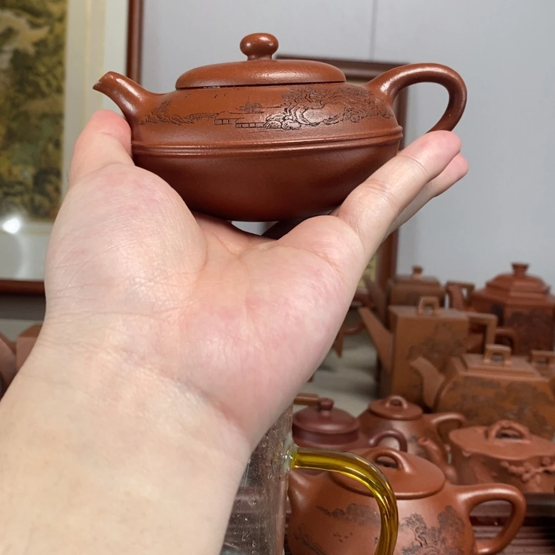 茶壶紫砂原矿泥料传统工艺制作