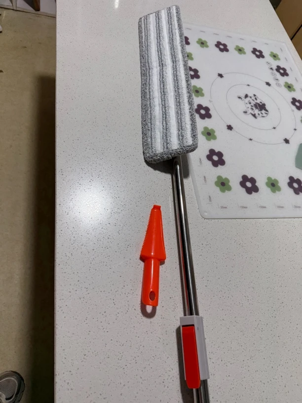 铝合金把手大平拖把（拖把头长50厘米）（两块布）