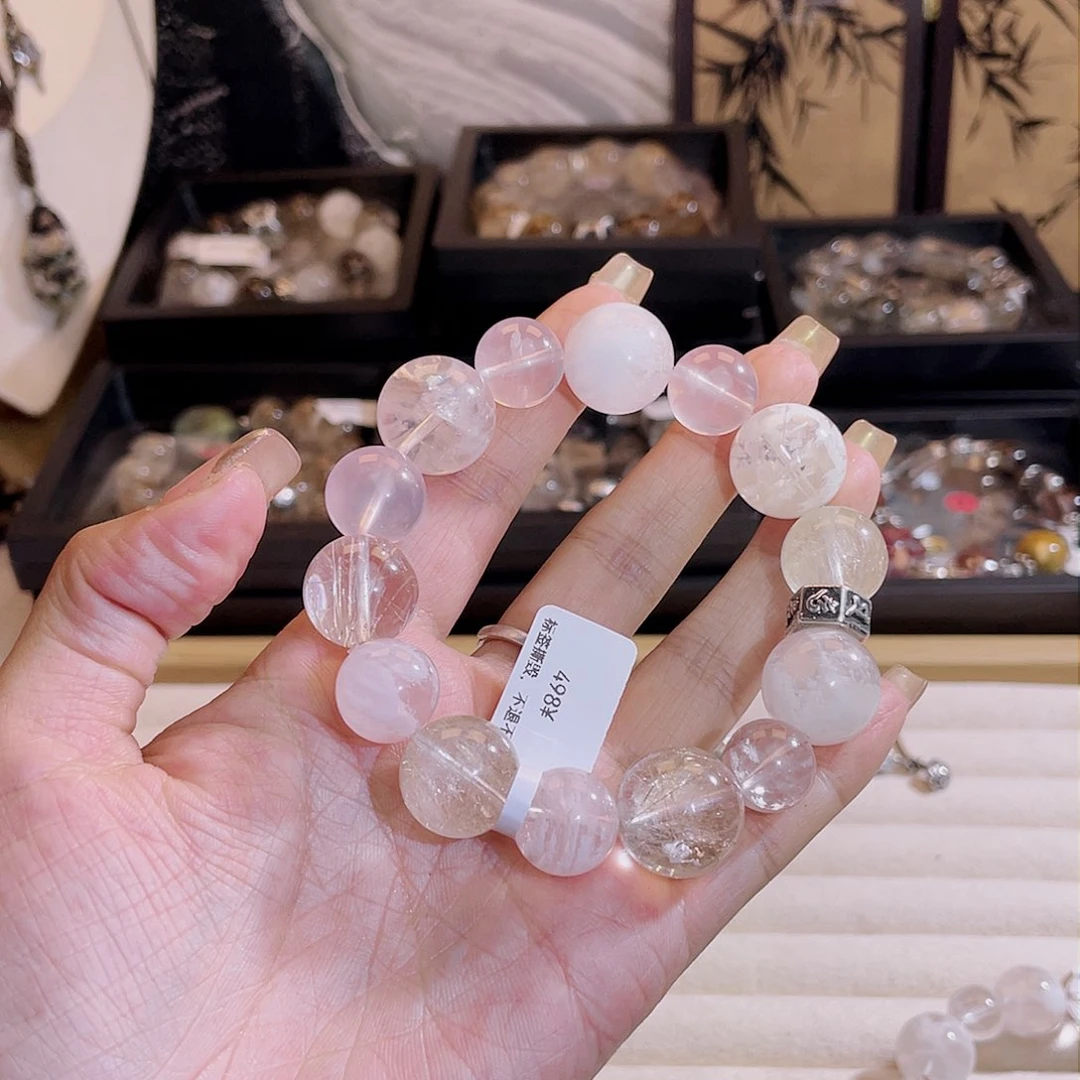 水晶手串未镶嵌肖****?手串