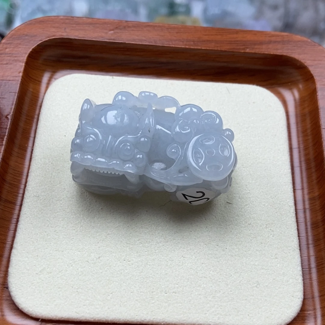 吊坠(赠链)未镶嵌翡翠霸王貔貅吊坠