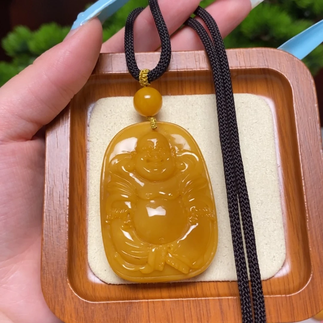 【闪购商品】未镶嵌颈饰蜜蜡项链