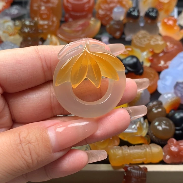 玛瑙/玉髓颈饰未镶嵌S***h