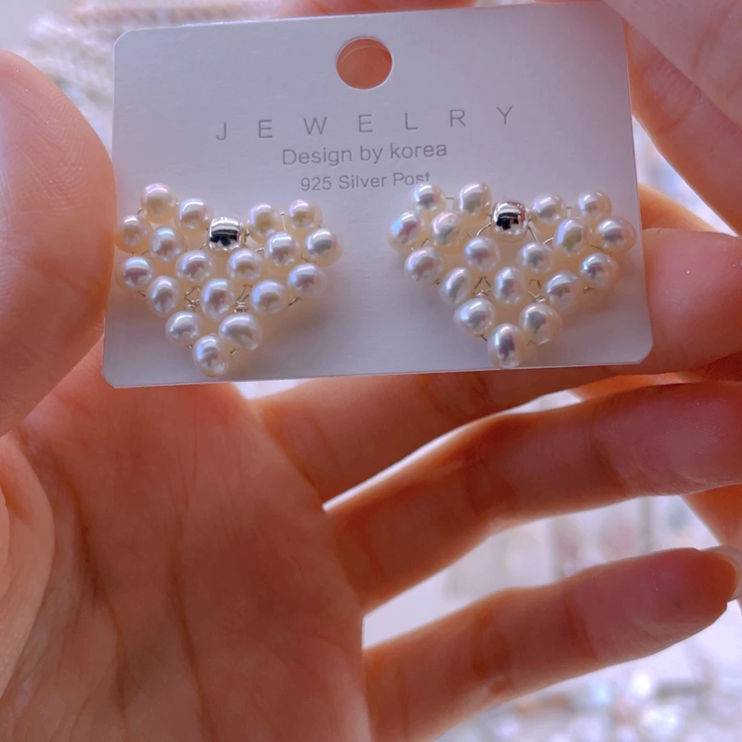 未镶嵌耳饰淡水珍珠