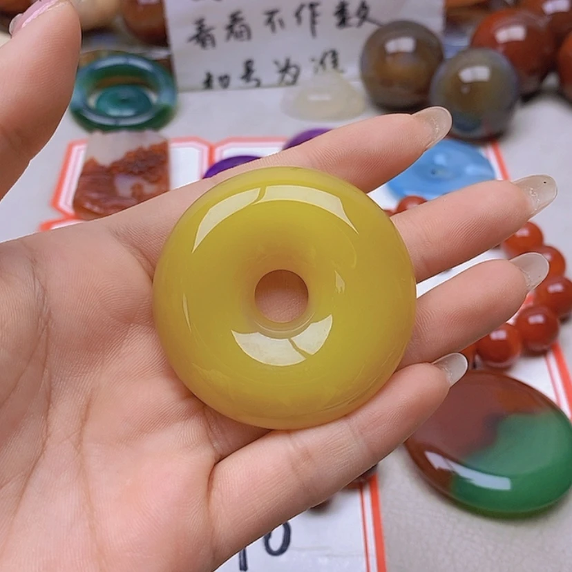 【闪购商品】未镶嵌玛瑙/玉髓珠宝半成品蓉*