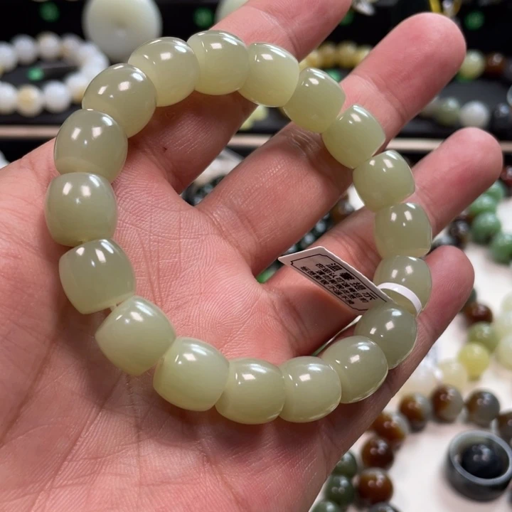 手链未镶嵌和田玉新疆若羌卡12直切