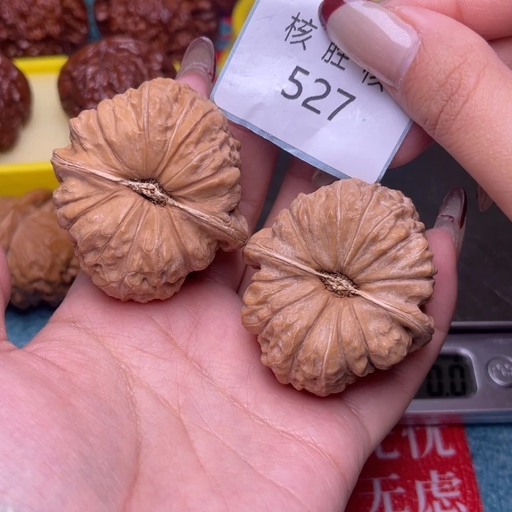 文玩核桃把件南瓜墩44.527