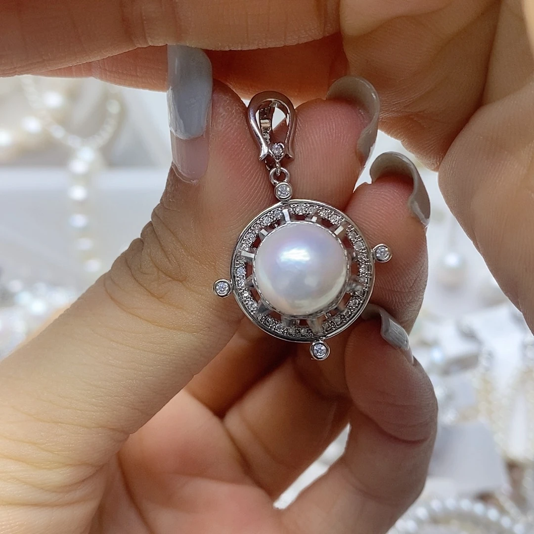 淡水珍珠未镶嵌吊坠