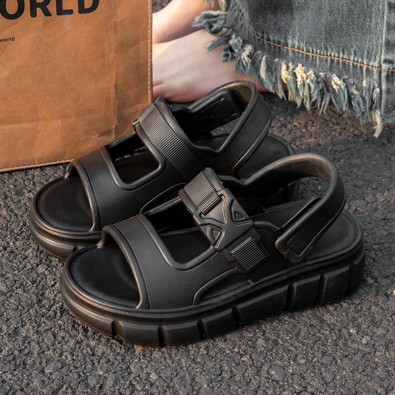 防滑凉鞋女款2025新款爆款踩屎感户外耐磨凉拖鞋休闲透气外穿