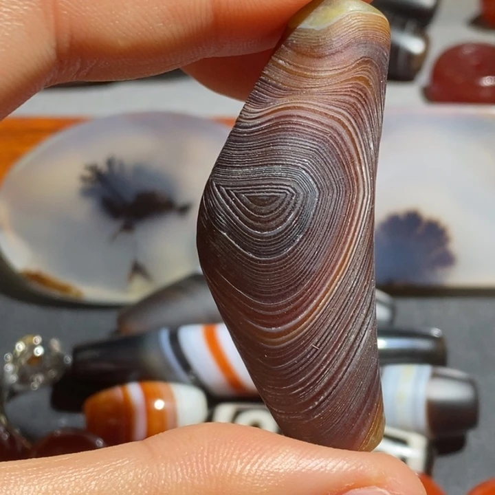 玛瑙/玉髓未镶嵌项链