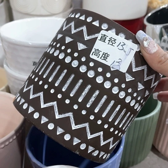 陶瓷外贸尾货多肉绿植陶瓷花盆