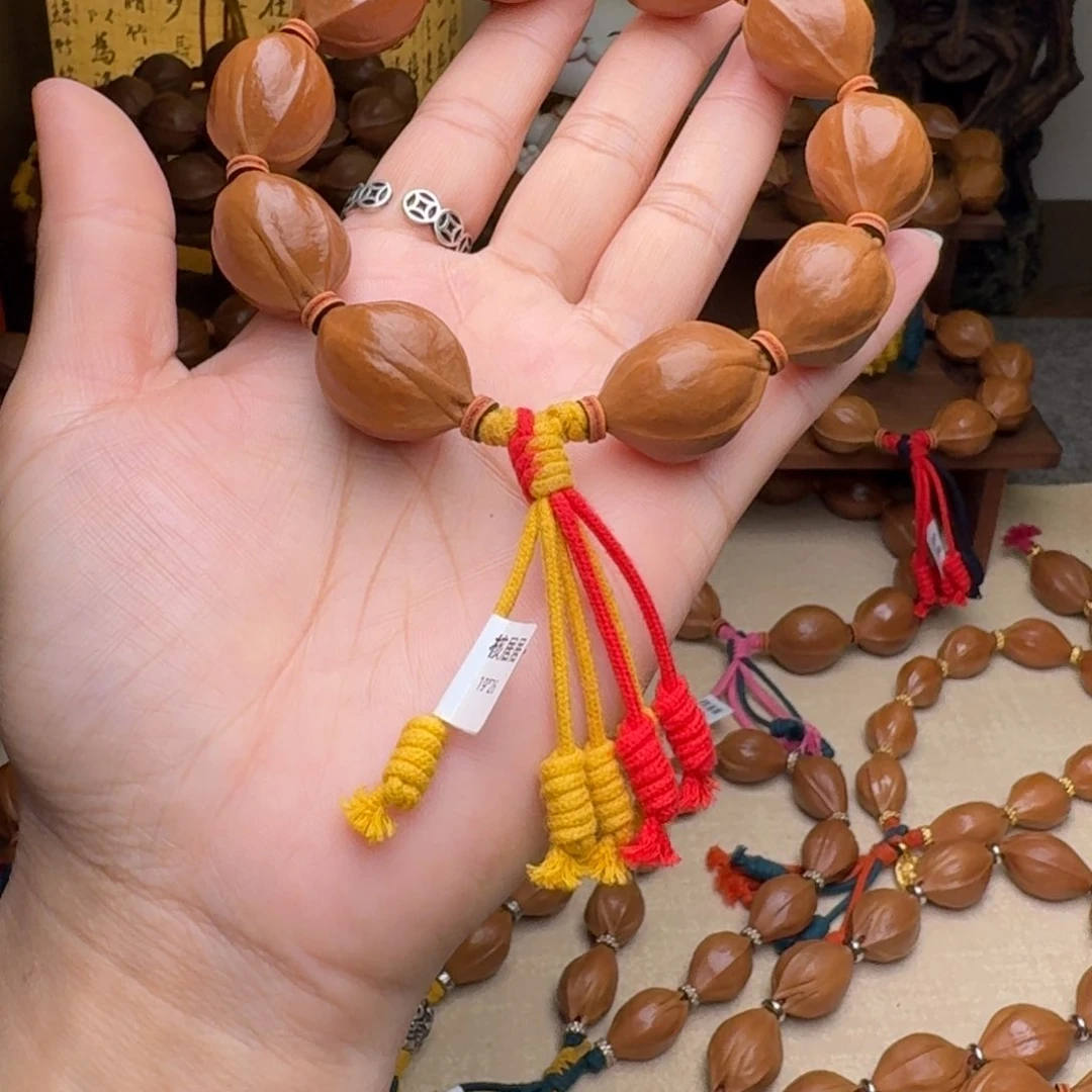 橄榄核手串晚*19*26老树籽正宗梅林铁核