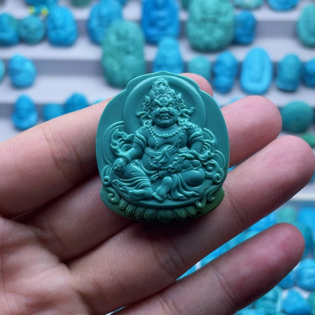 绿松石未镶嵌珠宝奇石