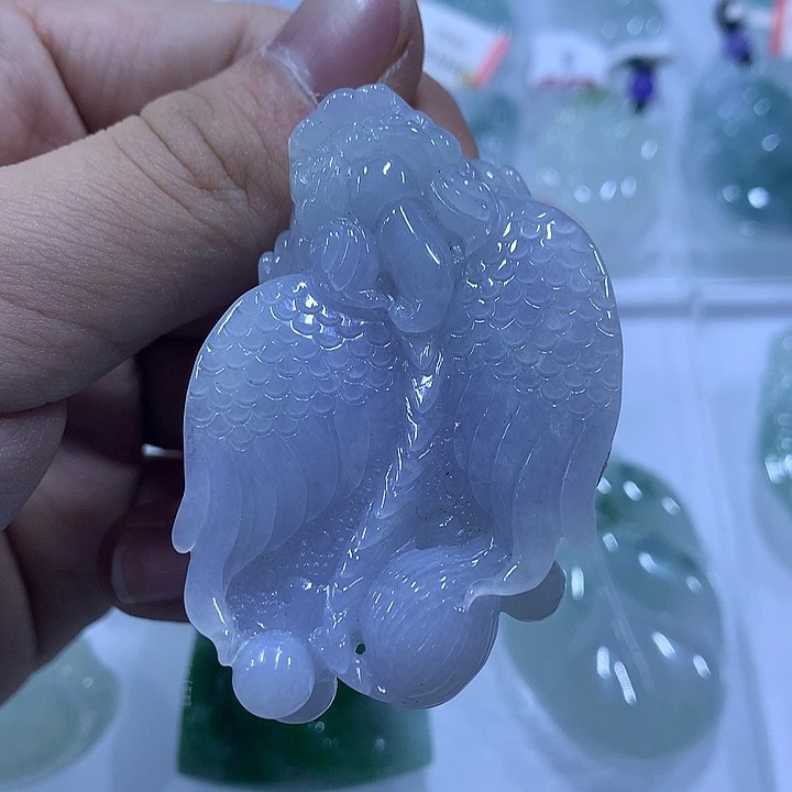 翡翠未镶嵌颈饰天然翡翠A货吊坠