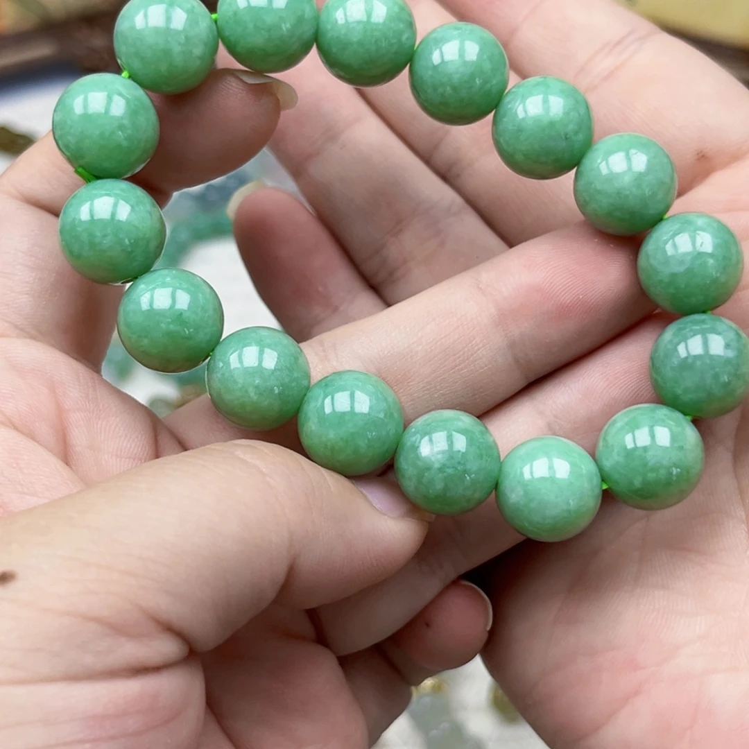 未镶嵌手链翡翠手串