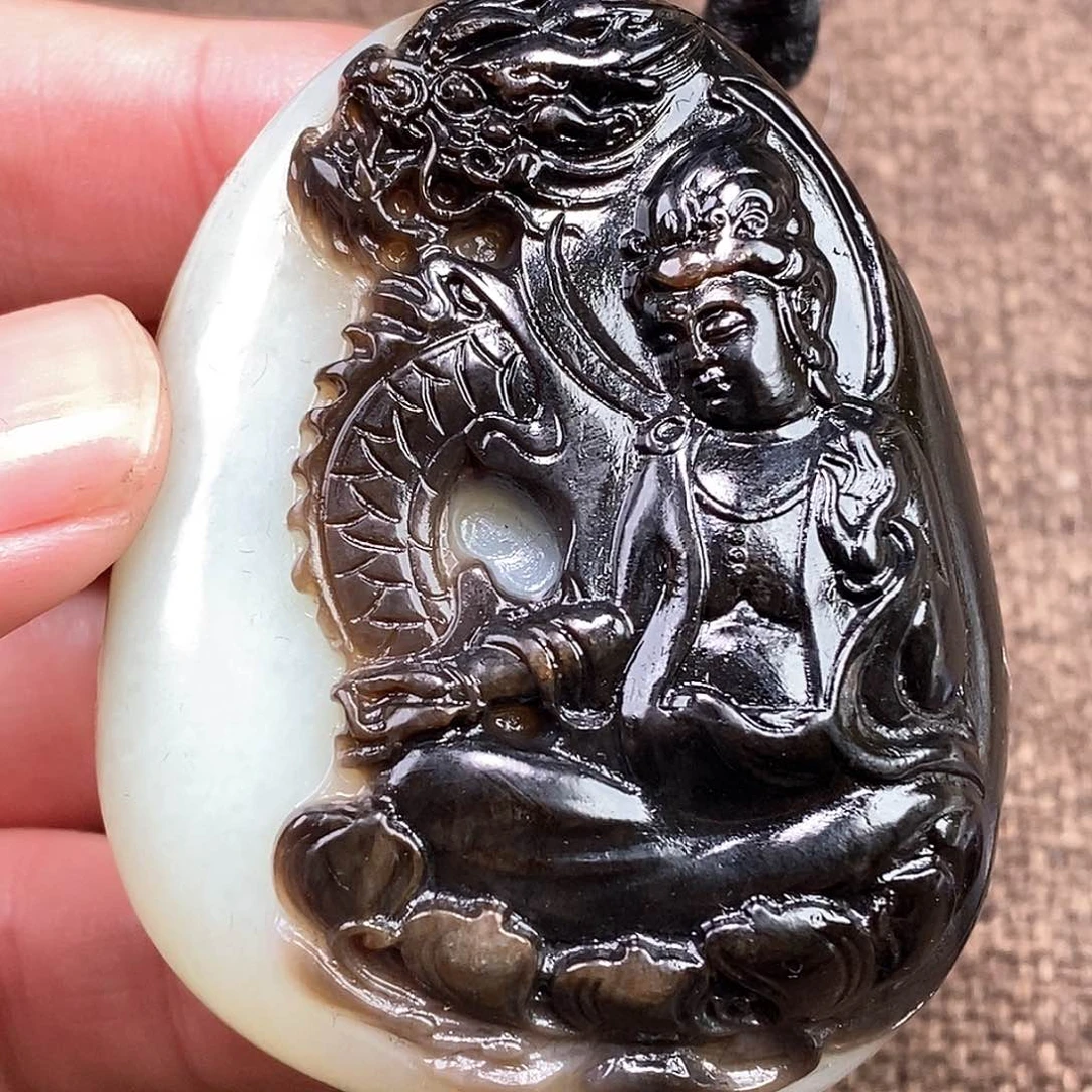 和田玉挂件未镶嵌