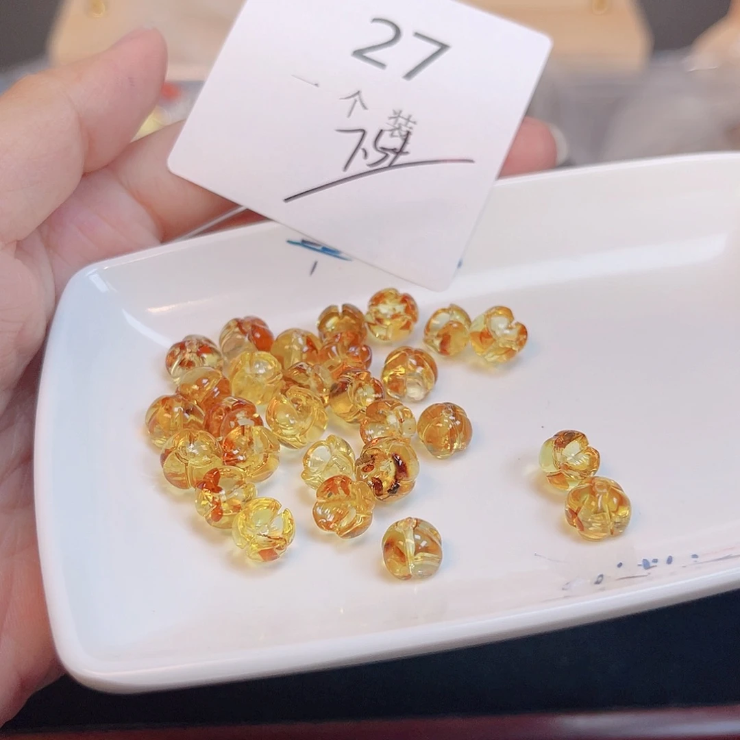 水晶珠宝半成品未镶嵌27 。