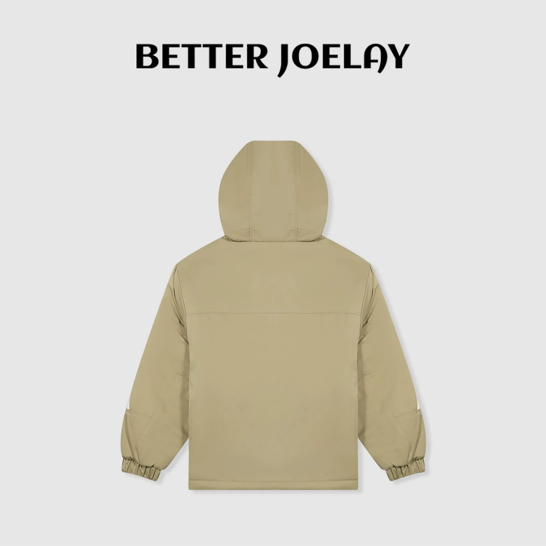 BETTER JOELAY-【最后诗篇】时尚潮流百搭休闲连帽棉服Z4332