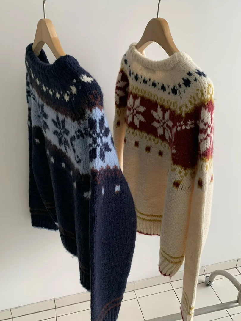 【佳贰】东大门as家圆领开衫毛衣 现货！No退换