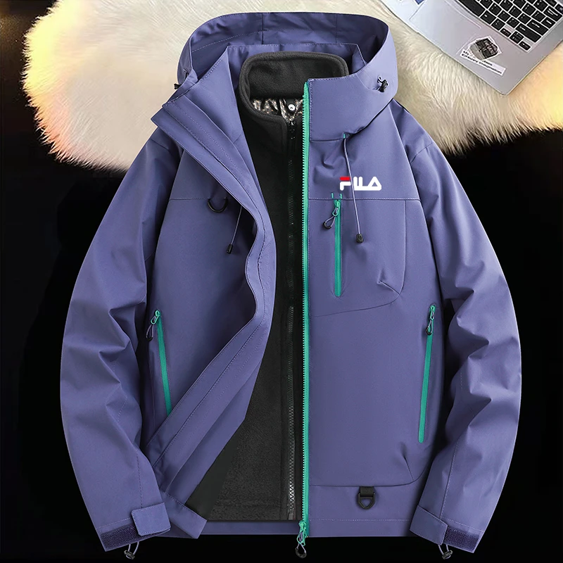 一折专区丨男士春秋季三合一冲锋衣男女同款防风防水户外夹克单冲