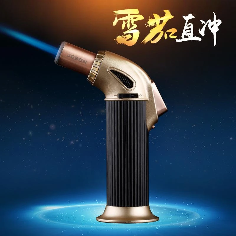 欧美德国进口技术中邦充气打火机防风蓝焰直冲火高温焊枪喷枪点艾