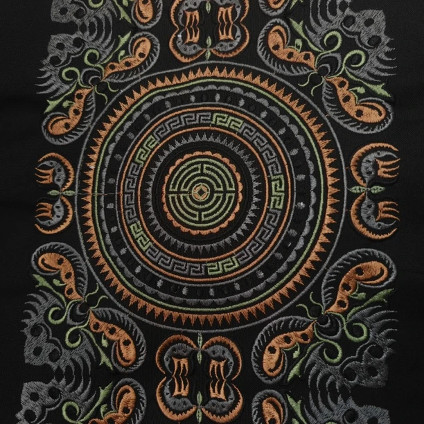 复古秀花刺绣款新款