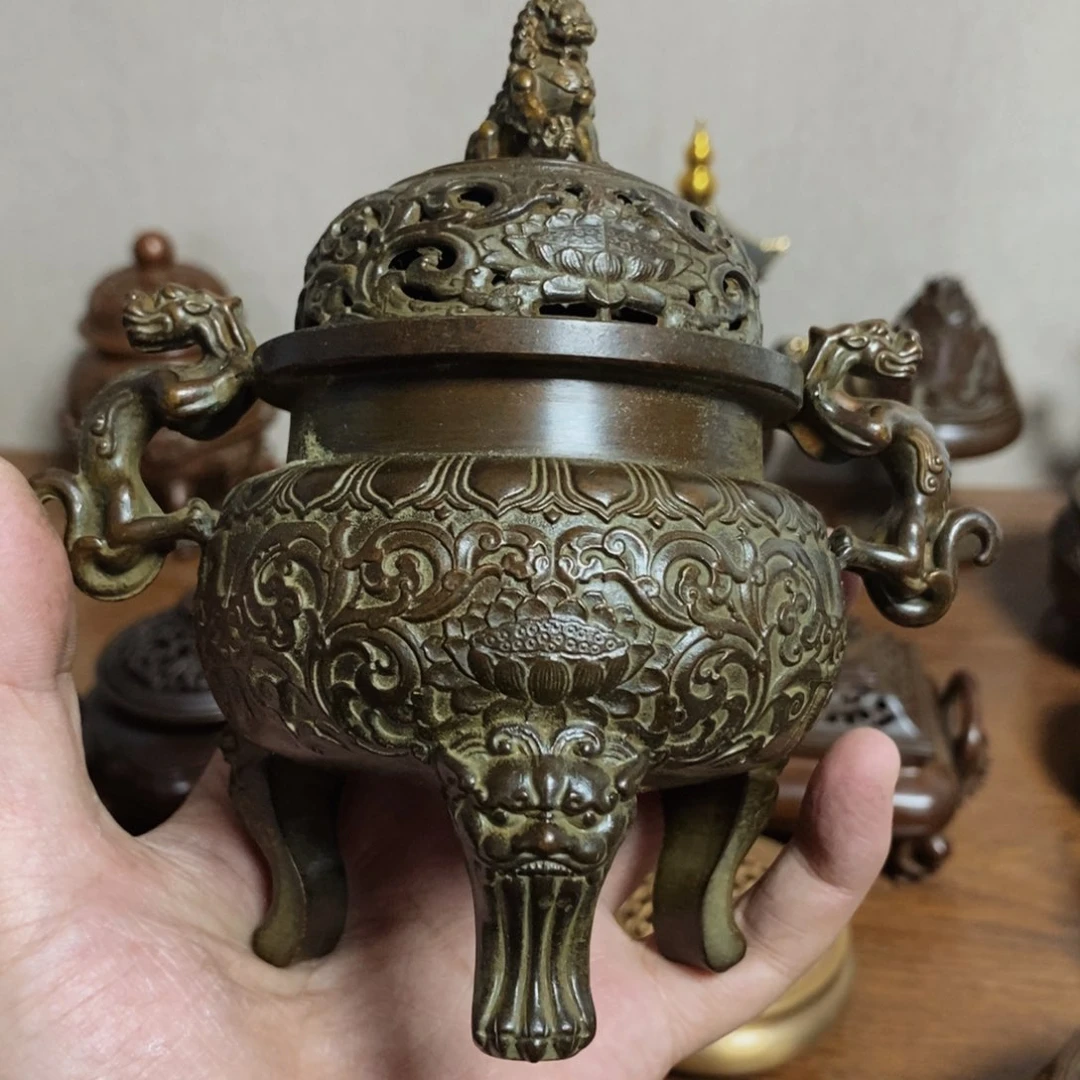 铜盛世铜炉铜器香炉工艺品