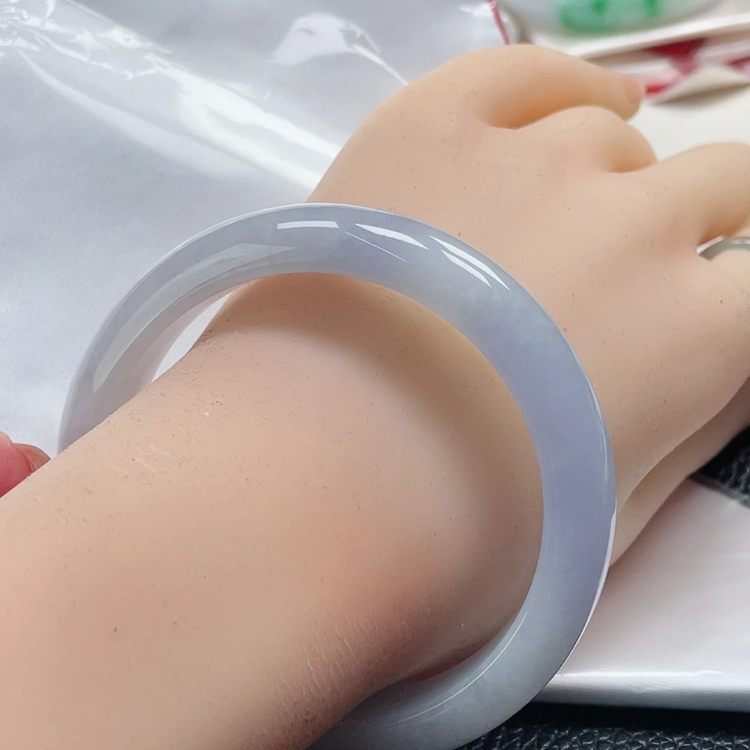 翡翠手镯未镶嵌缅甸翡翠手镯58圈