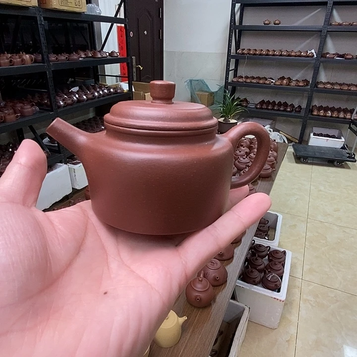茶壶紫砂德钟底槽青微瑕