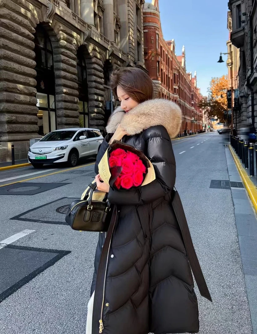 2025年蛇年新款大毛领中老年上衣002