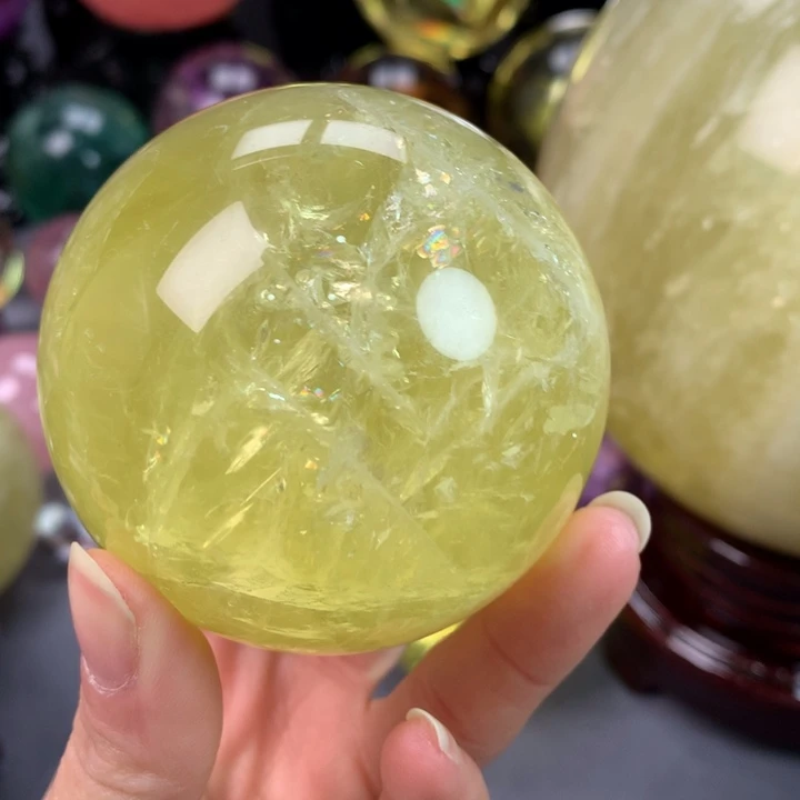 水晶水晶未镶嵌橘*水晶