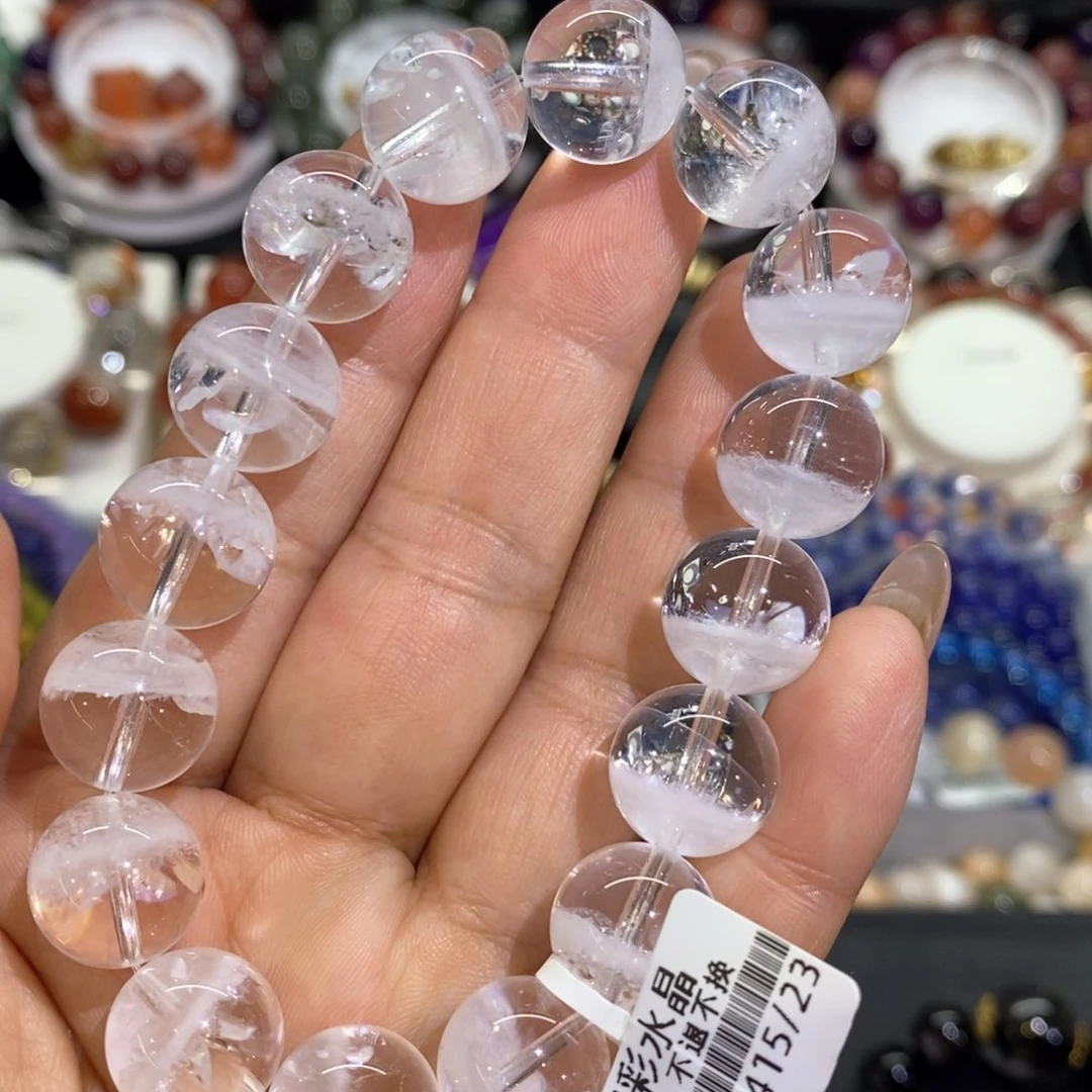 水晶手链未镶嵌白幽灵13